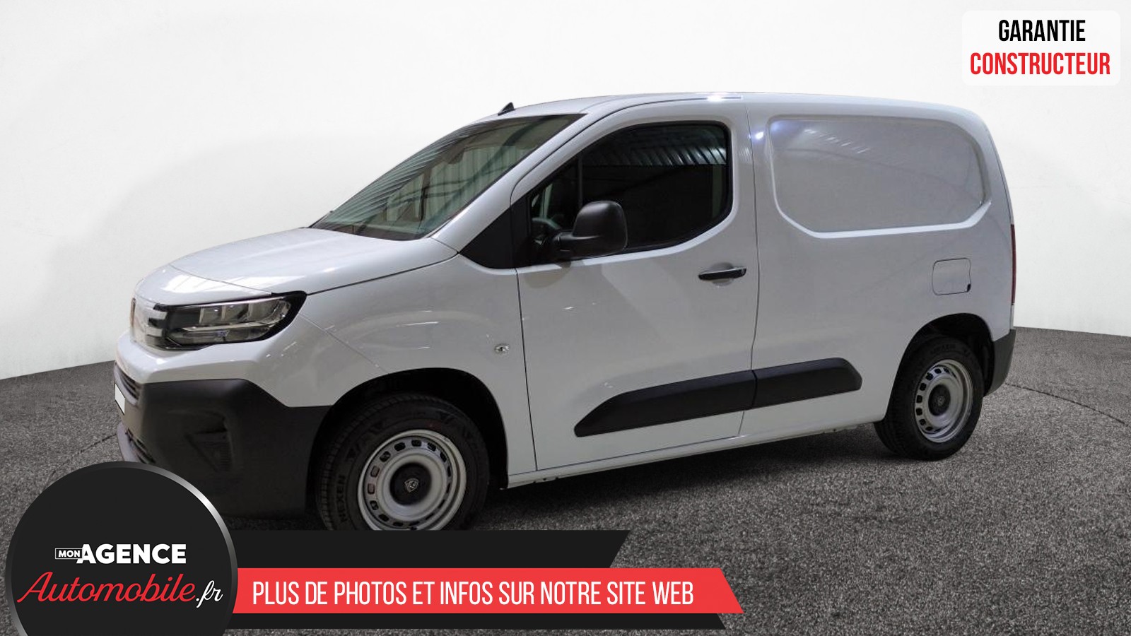 Peugeot PARTNER FOURGON M DIESEL 100 BVM6 3PL + CABINE EXTENSO + CAMERA
