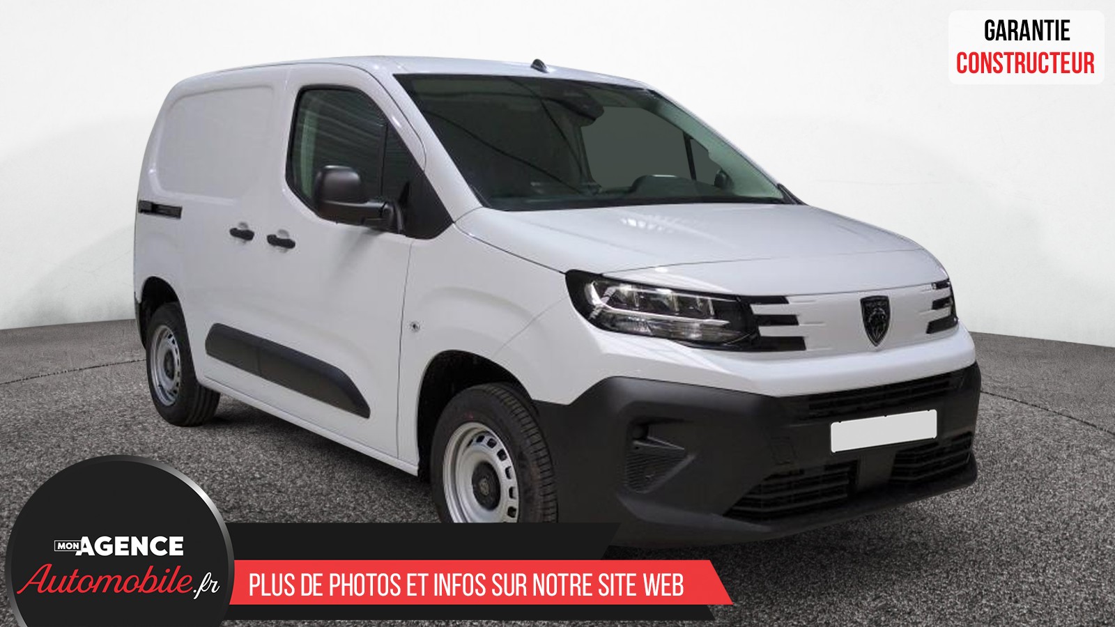 Peugeot PARTNER FOURGON M DIESEL 100 BVM6 3PL + CABINE EXTENSO + CAMERA