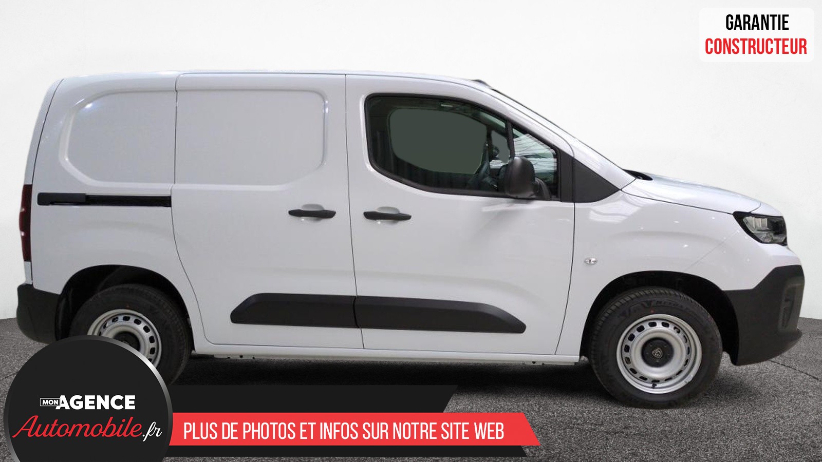 Peugeot PARTNER FOURGON M DIESEL 100 BVM6 3PL + CABINE EXTENSO + CAMERA