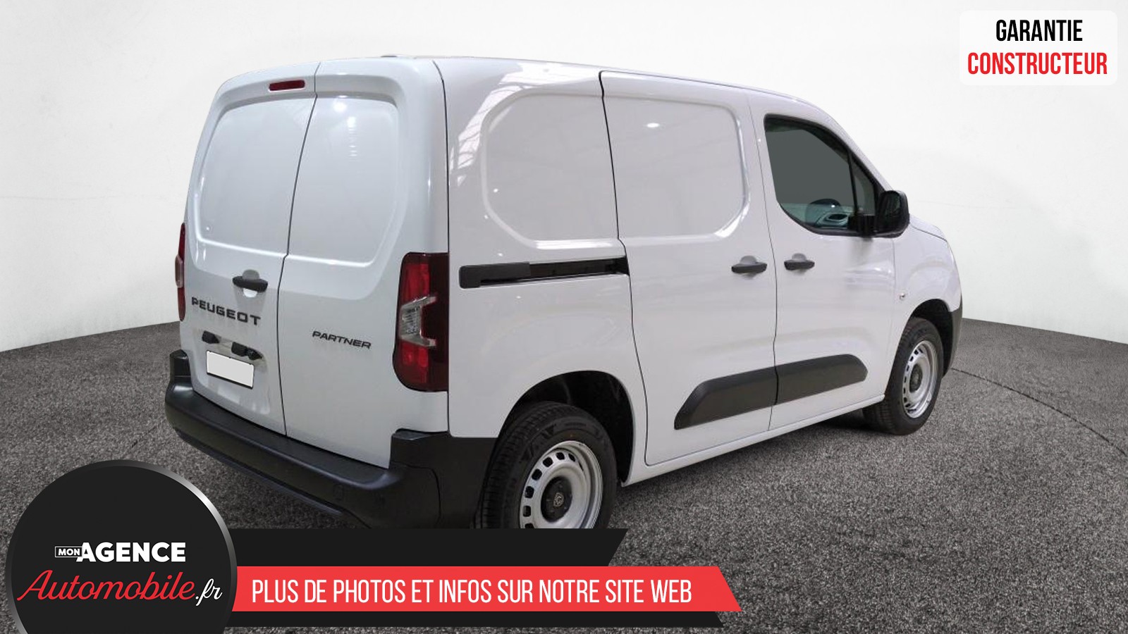 Peugeot PARTNER FOURGON M DIESEL 100 BVM6 3PL + CABINE EXTENSO + CAMERA