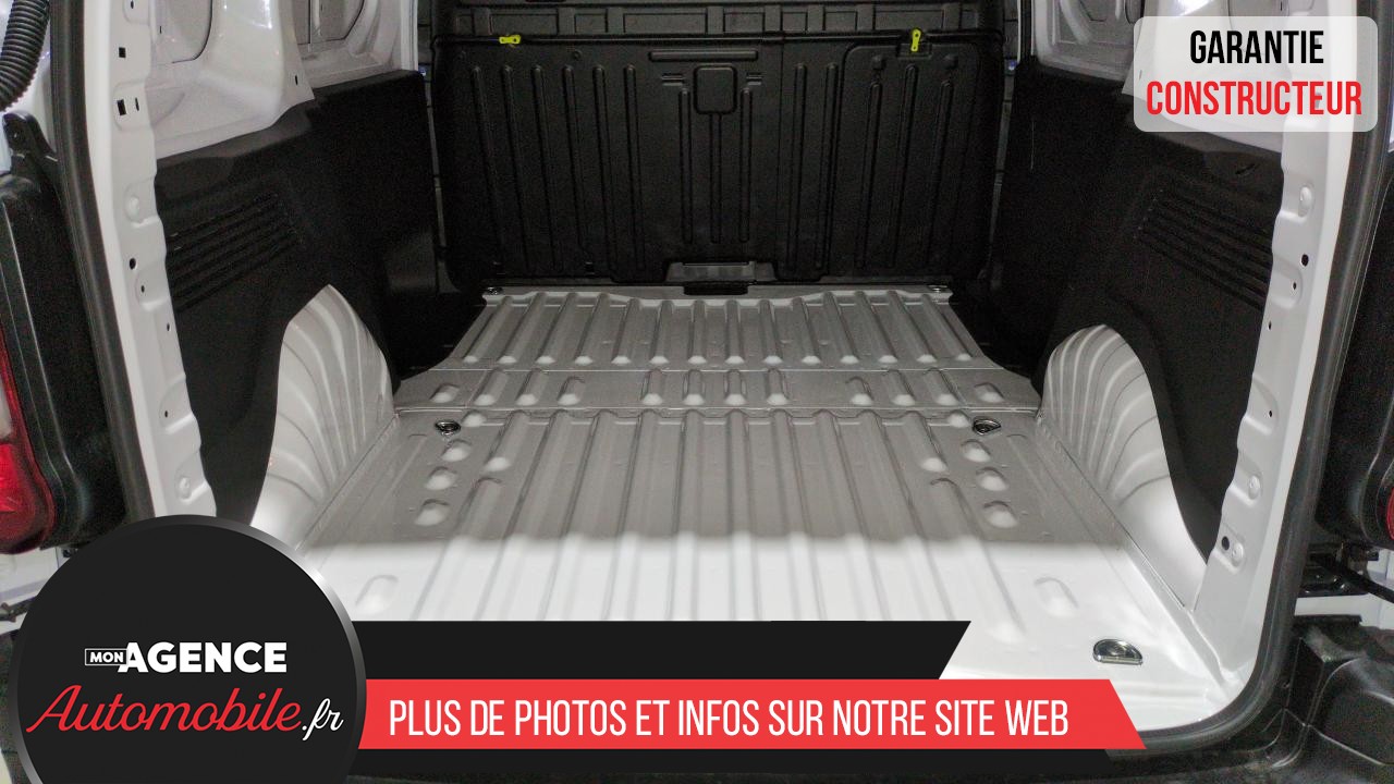 Peugeot PARTNER FOURGON M DIESEL 100 BVM6 3PL + CABINE EXTENSO + CAMERA