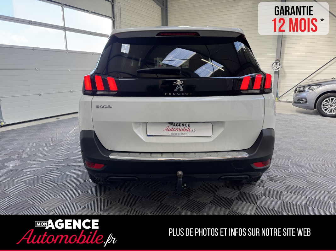 Peugeot 5008 1.5 HDI 130CH ALLURE 7 PLACES EAT8 PHASE 2 / Garantie 12 Mois