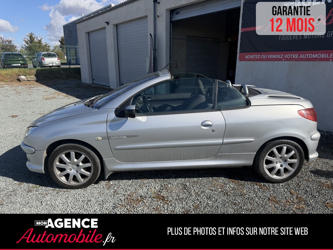 Peugeot 206cc 1.6 HDi 16V FAP 110ch QUIKSILVER BVM5