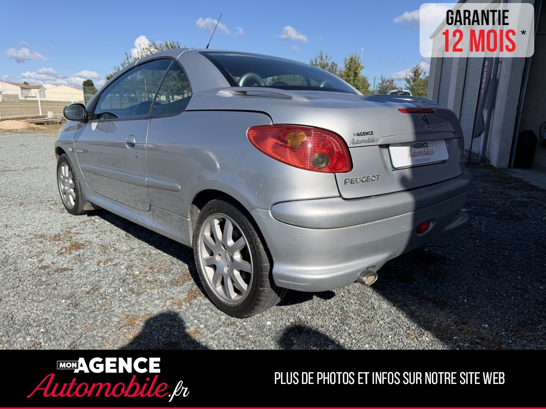 Peugeot 206cc 1.6 HDi 16V FAP 110ch QUIKSILVER BVM5