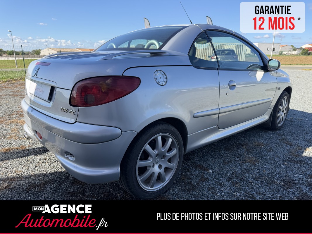 Peugeot 206cc 1.6 HDi 16V FAP 110ch QUIKSILVER BVM5