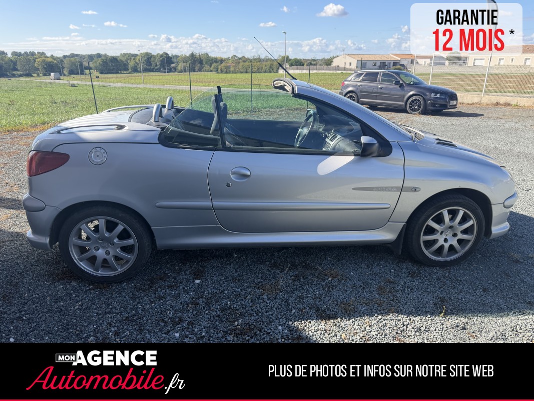 Peugeot 206cc 1.6 HDi 16V FAP 110ch QUIKSILVER BVM5