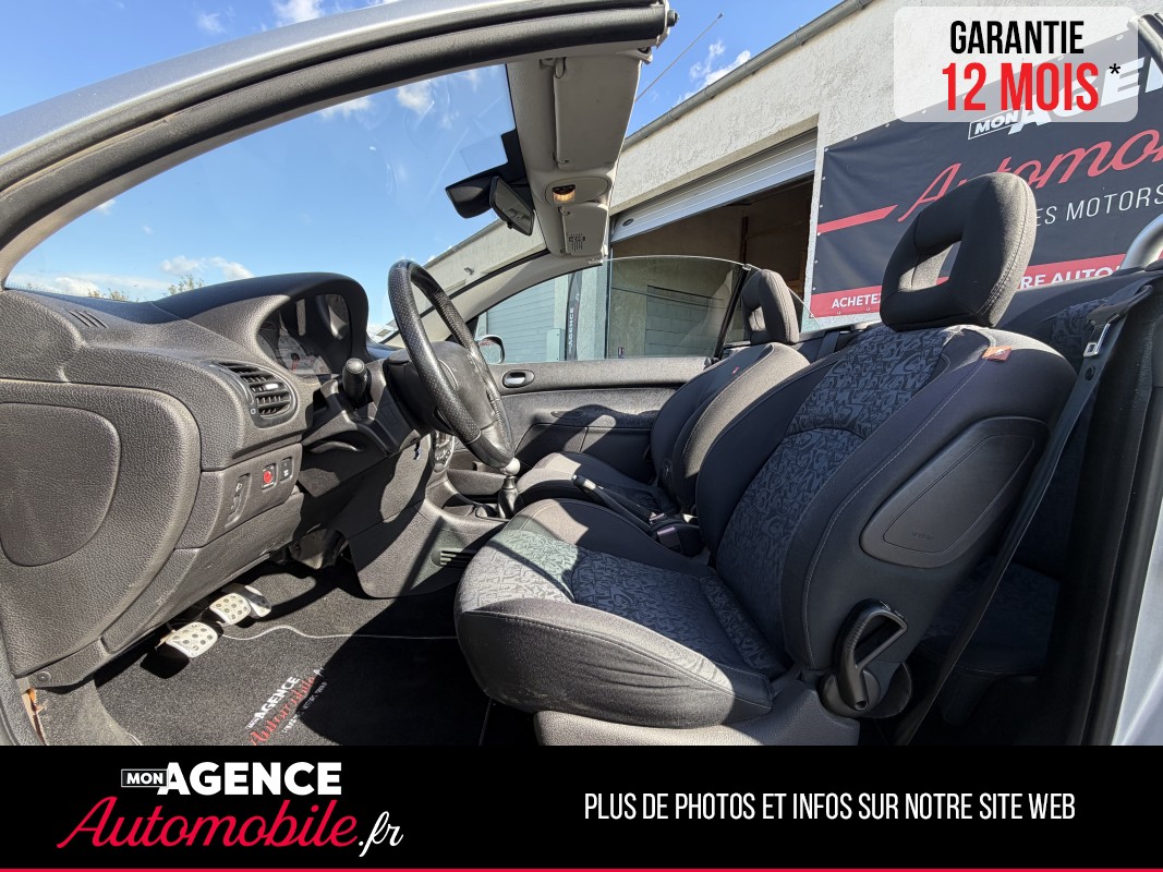 Peugeot 206cc 1.6 HDi 16V FAP 110ch QUIKSILVER BVM5
