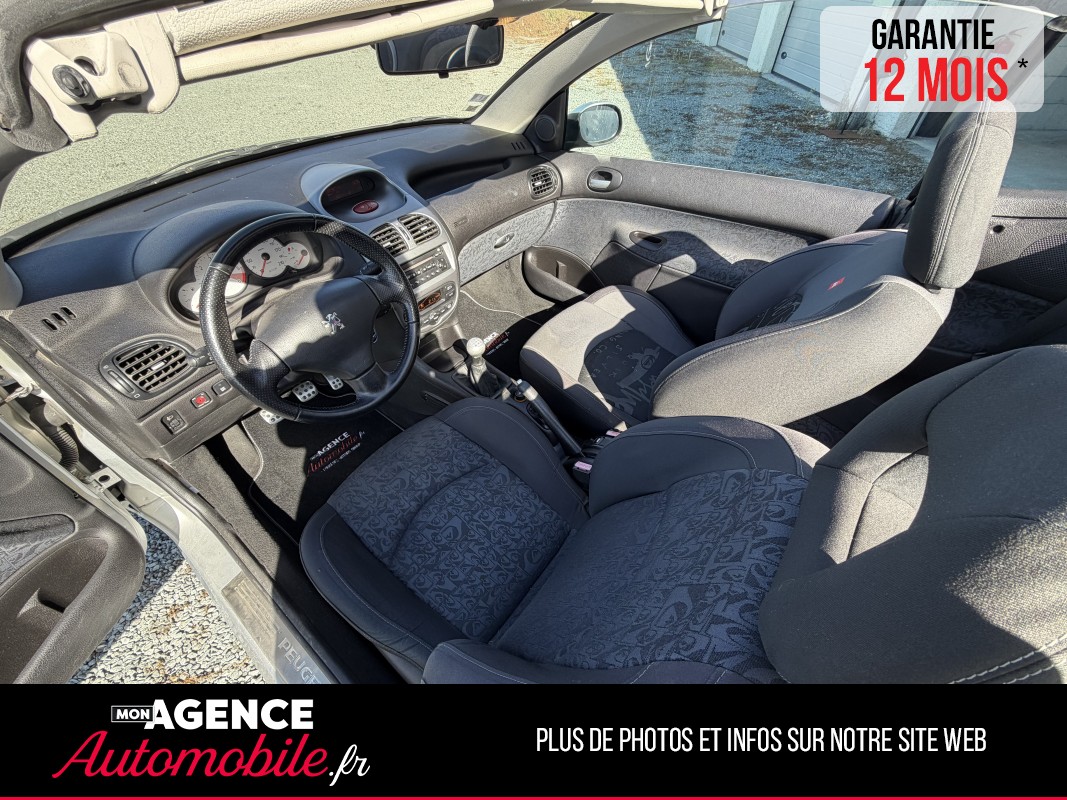 Peugeot 206cc 1.6 HDi 16V FAP 110ch QUIKSILVER BVM5