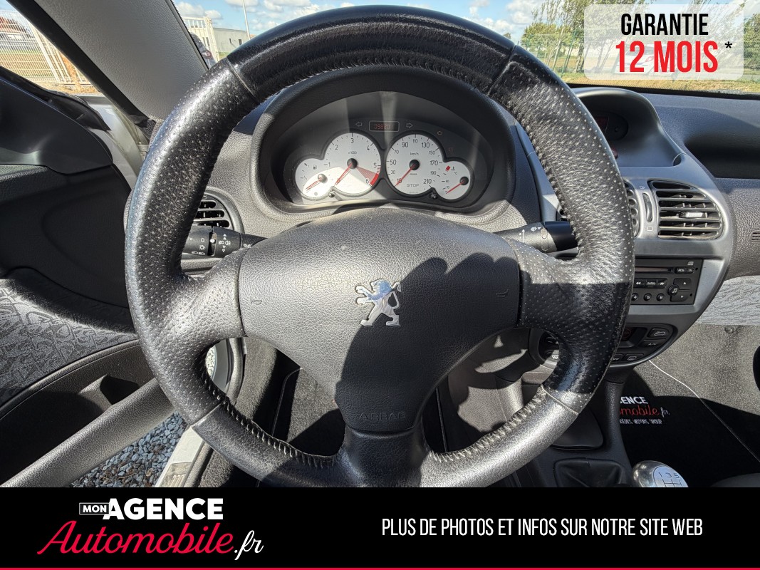 Peugeot 206cc 1.6 HDi 16V FAP 110ch QUIKSILVER BVM5