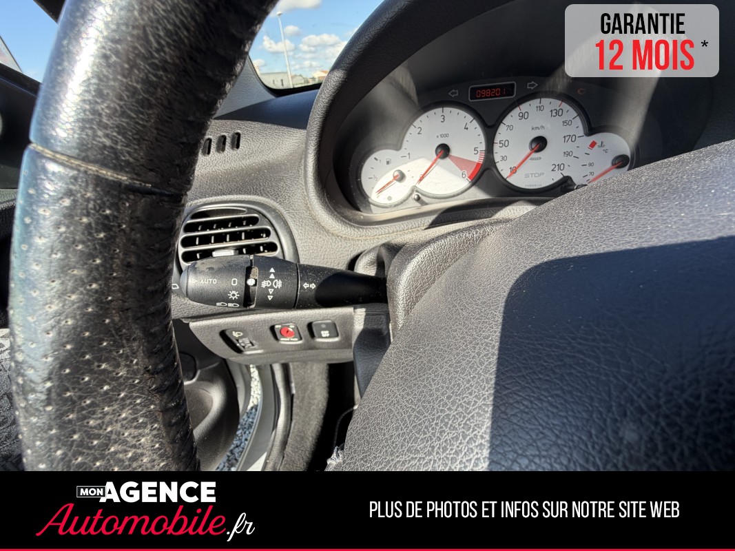 Peugeot 206cc 1.6 HDi 16V FAP 110ch QUIKSILVER BVM5