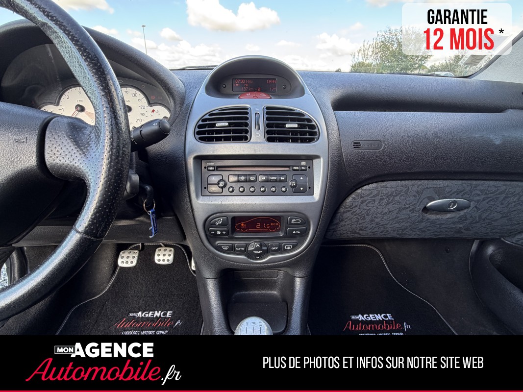 Peugeot 206cc 1.6 HDi 16V FAP 110ch QUIKSILVER BVM5