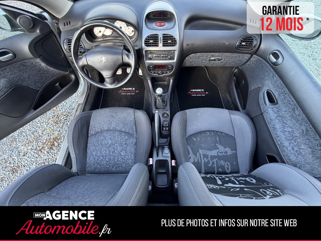 Peugeot 206cc 1.6 HDi 16V FAP 110ch QUIKSILVER BVM5