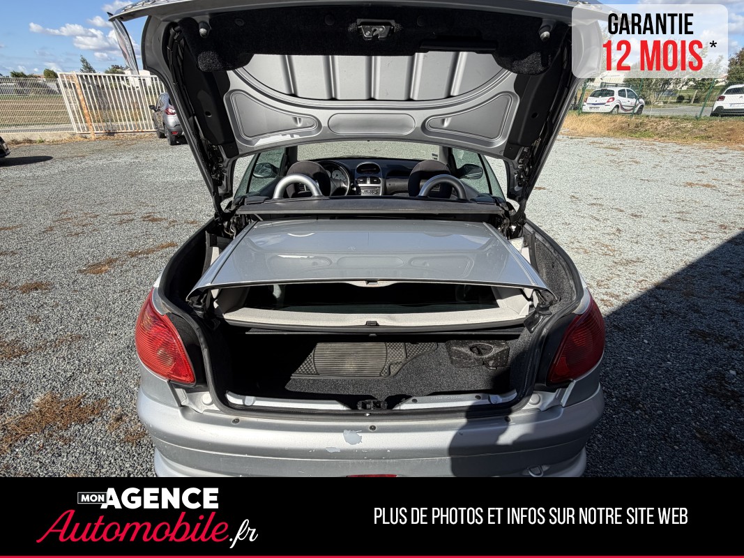 Peugeot 206cc 1.6 HDi 16V FAP 110ch QUIKSILVER BVM5