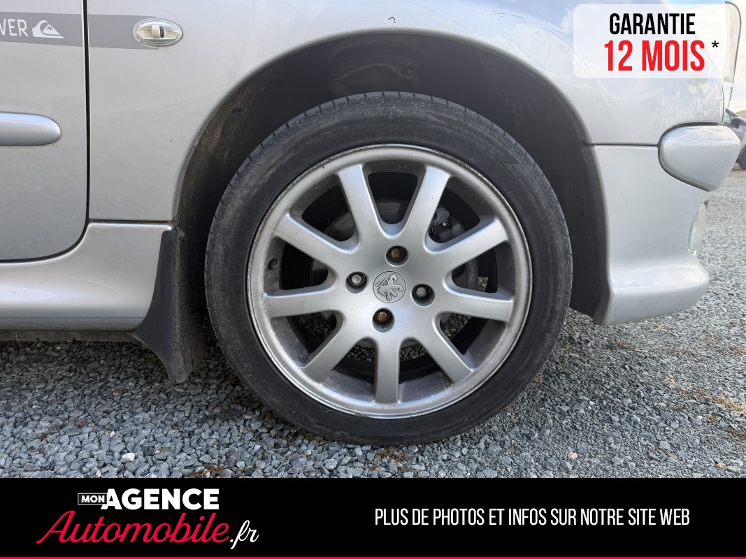 Peugeot 206cc 1.6 HDi 16V FAP 110ch QUIKSILVER BVM5