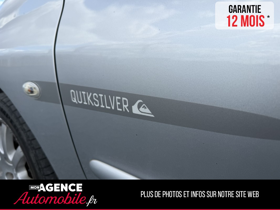 Peugeot 206cc 1.6 HDi 16V FAP 110ch QUIKSILVER BVM5