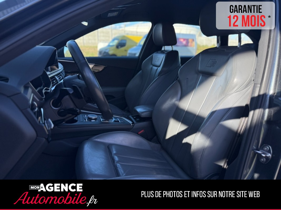 Audi A4 AVANT 2.0 TDI  S-Tronic 190ch S-Line *SIEGES CUIR CHAUFFANTS*CARPLAY*CAMERA RADAR AV&AR*COFFRE ELECTRIQUE*/ GARANTIE 12 MOIS
