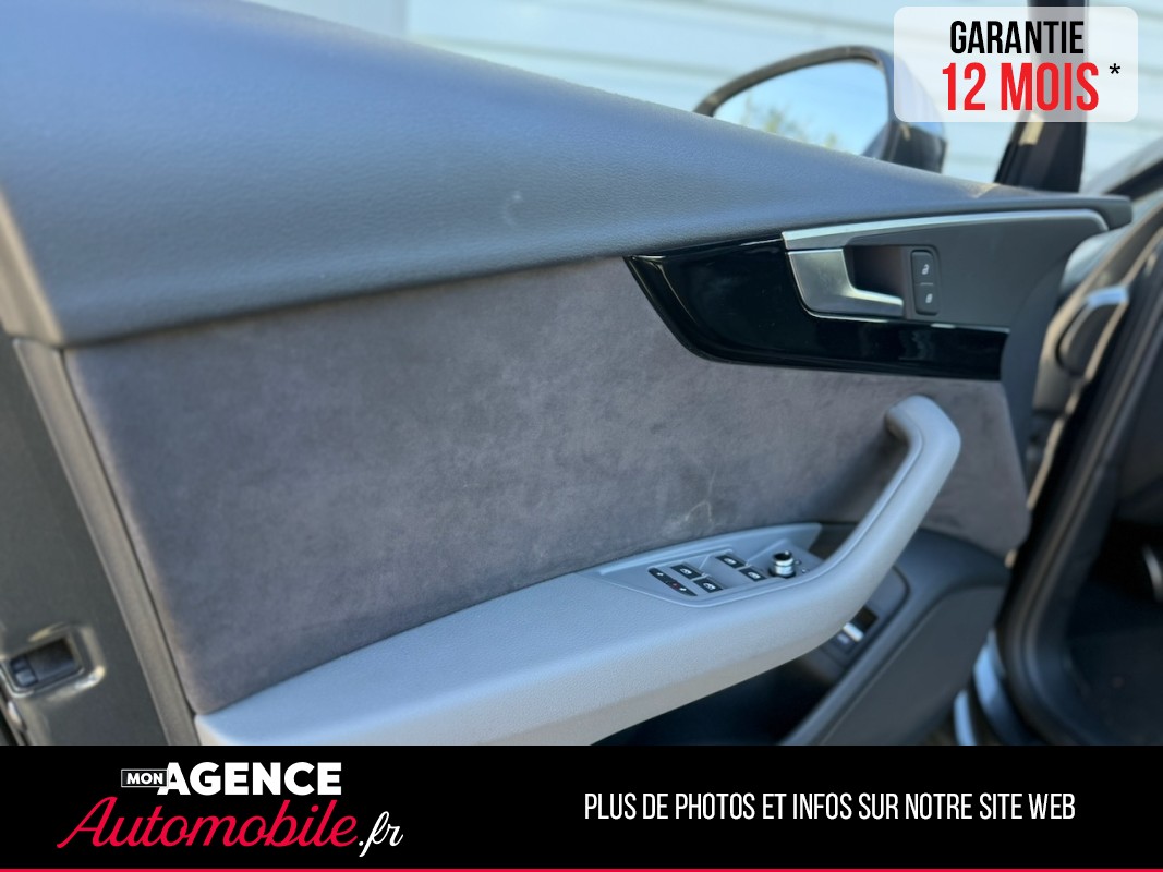 Audi A4 AVANT 2.0 TDI  S-Tronic 190ch S-Line *SIEGES CUIR CHAUFFANTS*CARPLAY*CAMERA RADAR AV&AR*COFFRE ELECTRIQUE*/ GARANTIE 12 MOIS