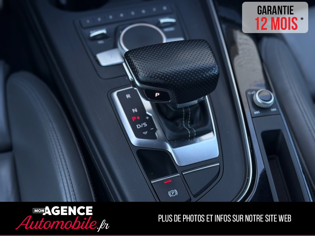 Audi A4 AVANT 2.0 TDI  S-Tronic 190ch S-Line *SIEGES CUIR CHAUFFANTS*CARPLAY*CAMERA RADAR AV&AR*COFFRE ELECTRIQUE*/ GARANTIE 12 MOIS