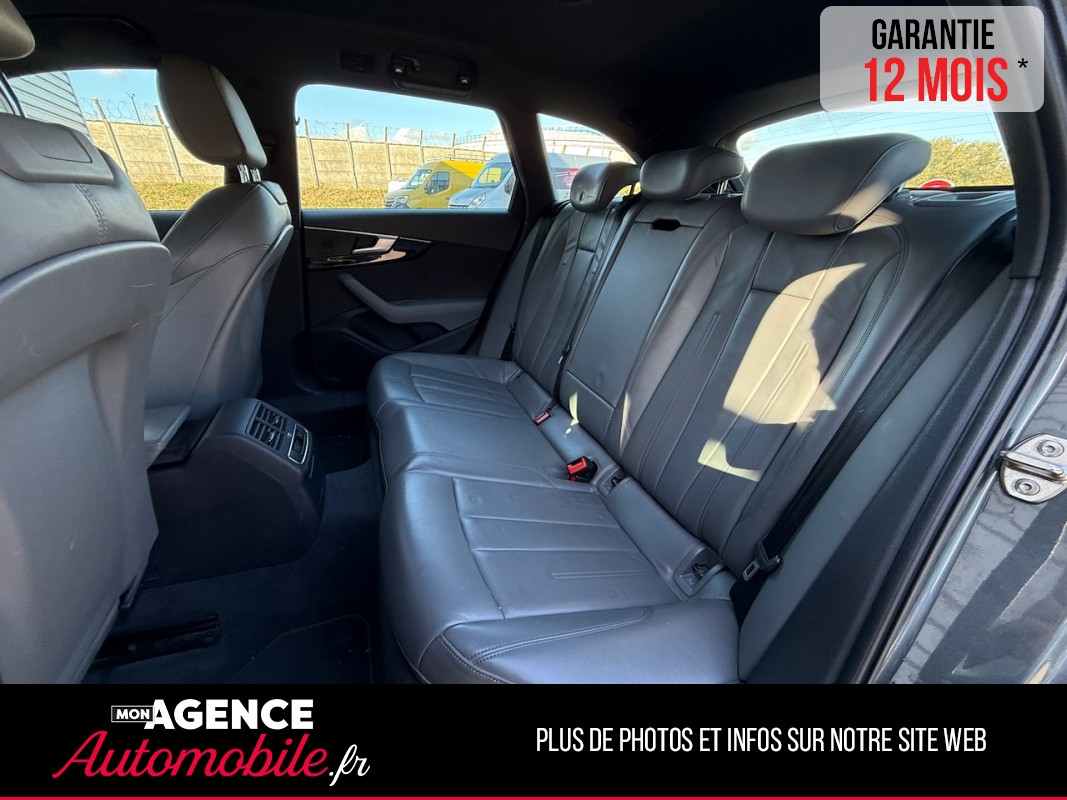 Audi A4 AVANT 2.0 TDI  S-Tronic 190ch S-Line *SIEGES CUIR CHAUFFANTS*CARPLAY*CAMERA RADAR AV&AR*COFFRE ELECTRIQUE*/ GARANTIE 12 MOIS