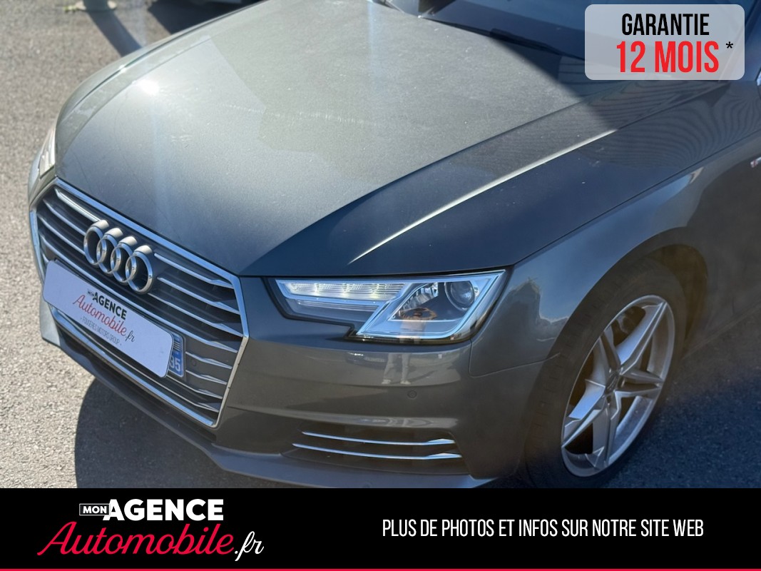 Audi A4 AVANT 2.0 TDI  S-Tronic 190ch S-Line *SIEGES CUIR CHAUFFANTS*CARPLAY*CAMERA RADAR AV&AR*COFFRE ELECTRIQUE*/ GARANTIE 12 MOIS