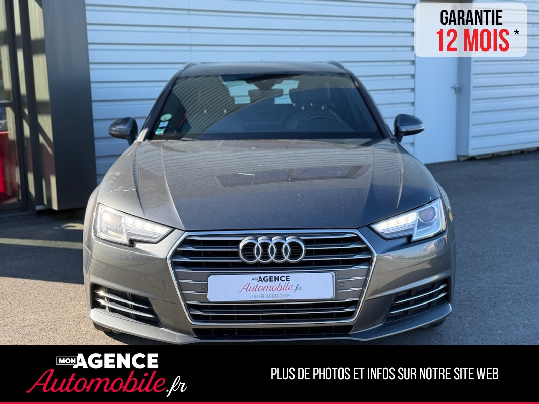 Audi A4 AVANT 2.0 TDI  S-Tronic 190ch S-Line *SIEGES CUIR CHAUFFANTS*CARPLAY*CAMERA RADAR AV&AR*COFFRE ELECTRIQUE*/ GARANTIE 12 MOIS