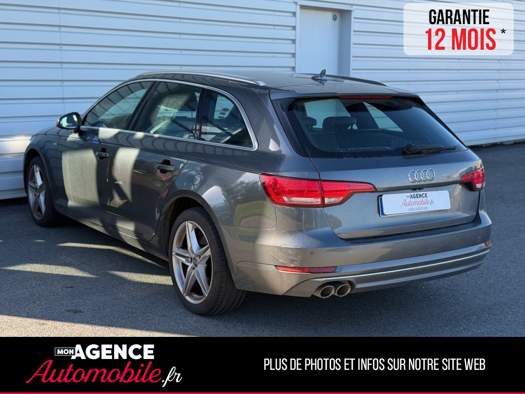 Audi A4 AVANT 2.0 TDI  S-Tronic 190ch S-Line *SIEGES CUIR CHAUFFANTS*CARPLAY*CAMERA RADAR AV&AR*COFFRE ELECTRIQUE*/ GARANTIE 12 MOIS