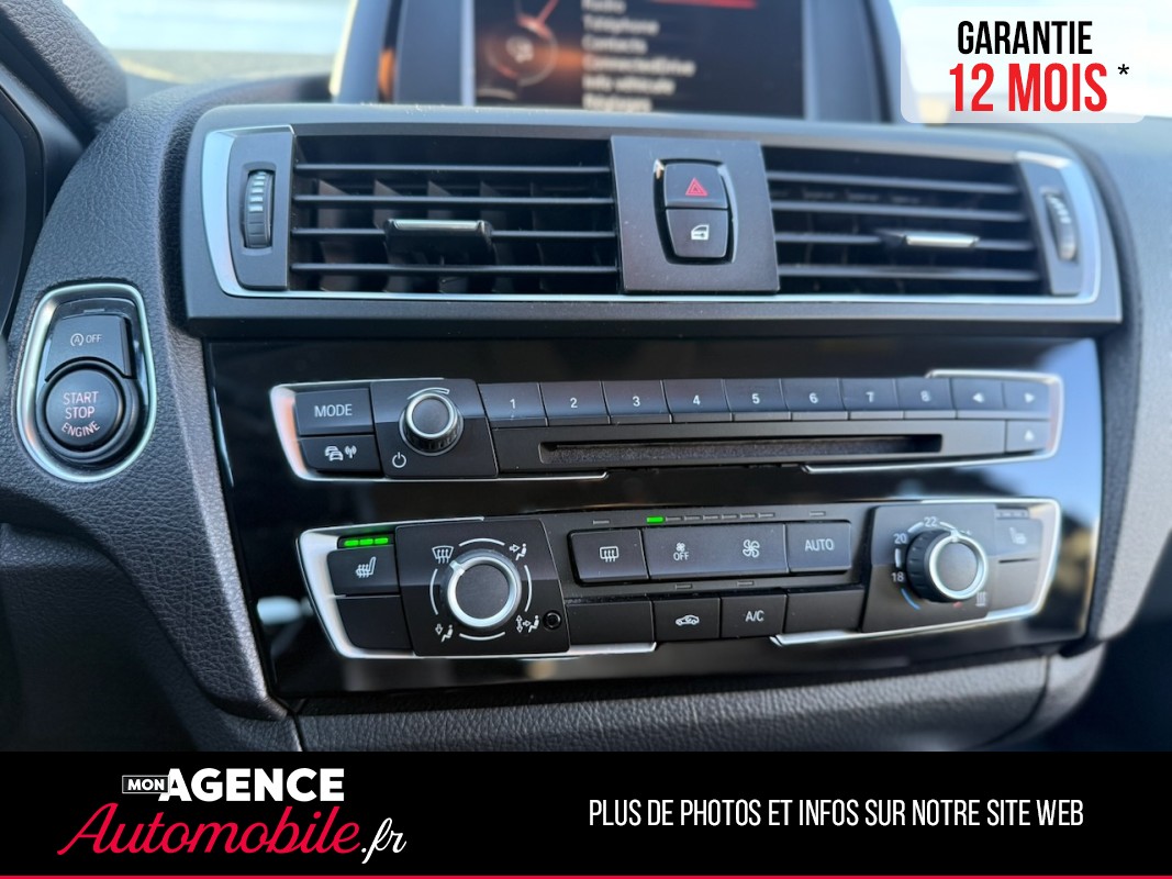 BMW SERIE 1 F20 5 Portes 118i 1.5i 136ch EXECUTIVE *SIEGES CHAUFFANTS*RADAR AR*/ GARANTIE 12 MOIS