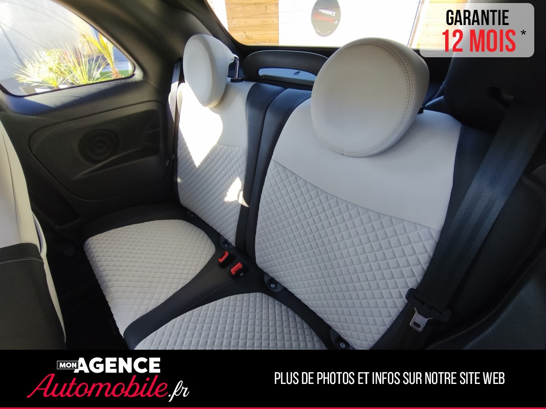 Fiat 500 1.2 8V 69 STAR DUALOGIC CABRIOLET " Peu De Km" / Garantie 12 Mois