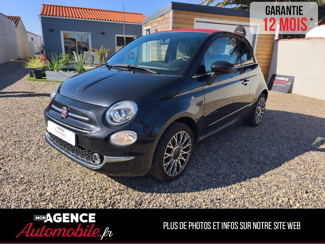 Fiat 500 1.2 8V 69 STAR DUALOGIC CABRIOLET " Peu De Km" / Garantie 12 Mois