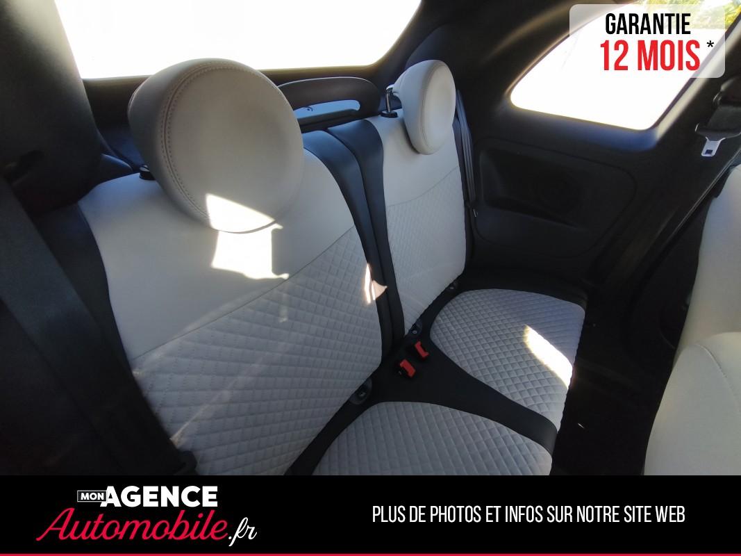 Fiat 500 1.2 8V 69 STAR DUALOGIC CABRIOLET " Peu De Km" / Garantie 12 Mois