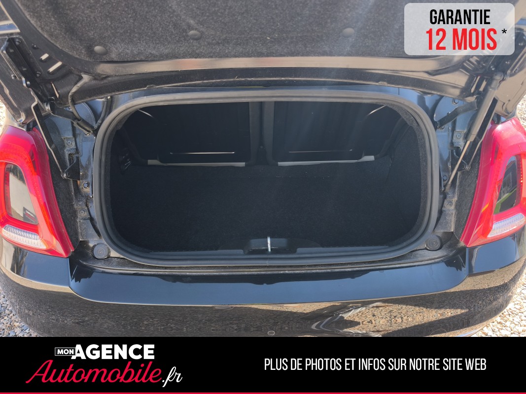 Fiat 500 1.2 8V 69 STAR DUALOGIC CABRIOLET " Peu De Km" / Garantie 12 Mois