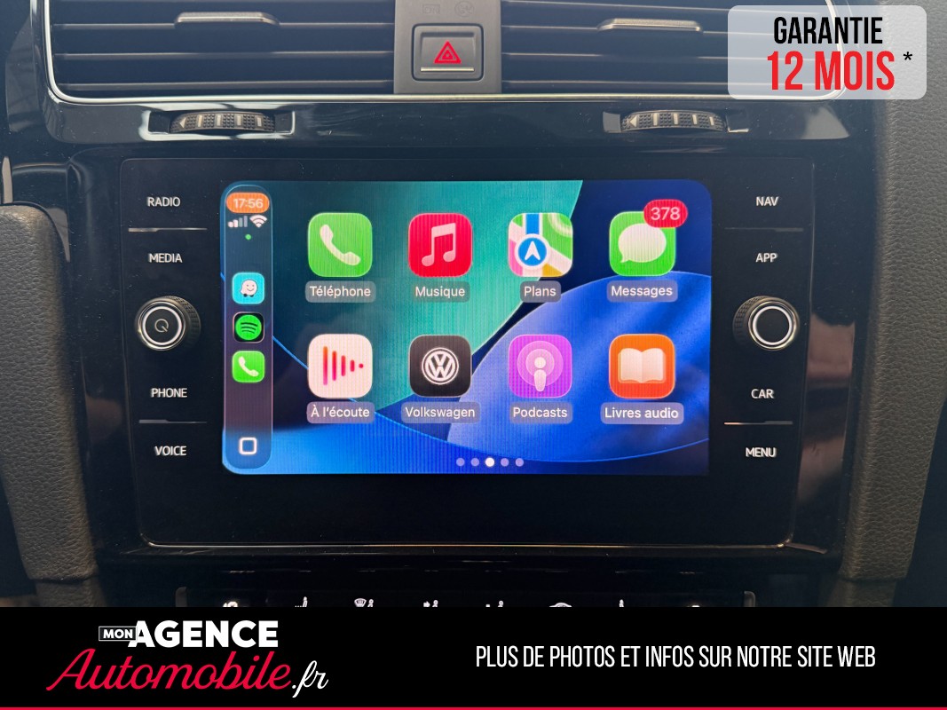 Volkswagen GOLF VII GTI PERFORMANCE 2.0 TSI 230 VIRTUAL / CARPLAY