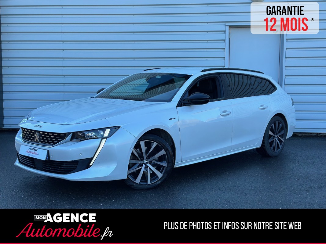 Peugeot 508 SW GT-Line 2.0 BLUE HDI 160 Ch  EAT 8 *Sono FOCAL*Entretien Constructeur OK*Attelage Amovible / GARANTIE 12 MOIS