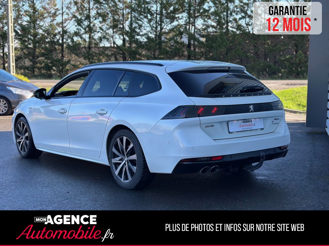 Peugeot 508 SW GT-Line 2.0 BLUE HDI 160 Ch  EAT 8 *Sono FOCAL*Entretien Constructeur OK*Attelage Amovible / GARANTIE 12 MOIS