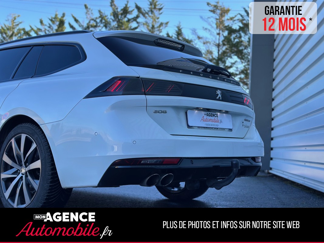 Peugeot 508 SW GT-Line 2.0 BLUE HDI 160 Ch  EAT 8 *Sono FOCAL*Entretien Constructeur OK*Attelage Amovible / GARANTIE 12 MOIS
