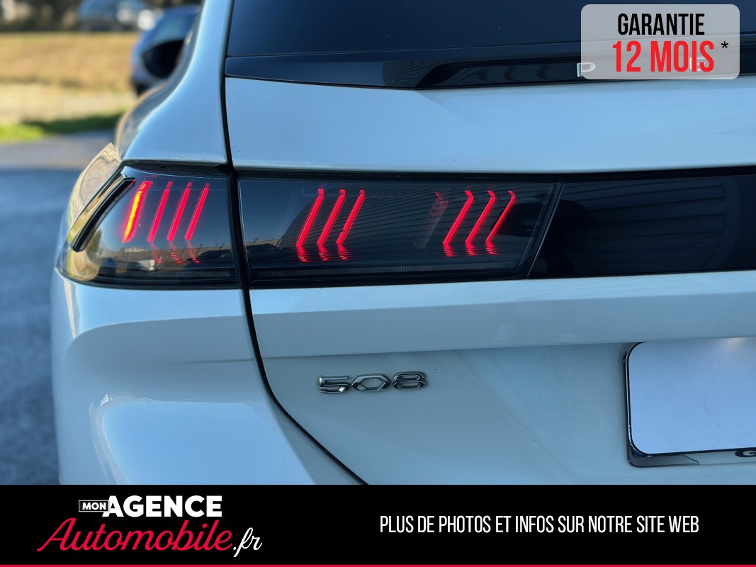 Peugeot 508 SW GT-Line 2.0 BLUE HDI 160 Ch  EAT 8 *Sono FOCAL*Entretien Constructeur OK*Attelage Amovible / GARANTIE 12 MOIS