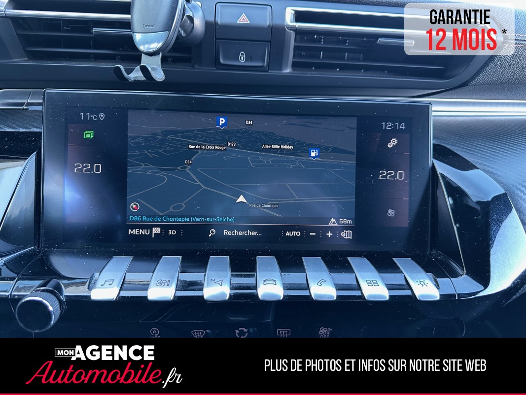 Peugeot 508 SW GT-Line 2.0 BLUE HDI 160 Ch  EAT 8 *Sono FOCAL*Entretien Constructeur OK*Attelage Amovible / GARANTIE 12 MOIS