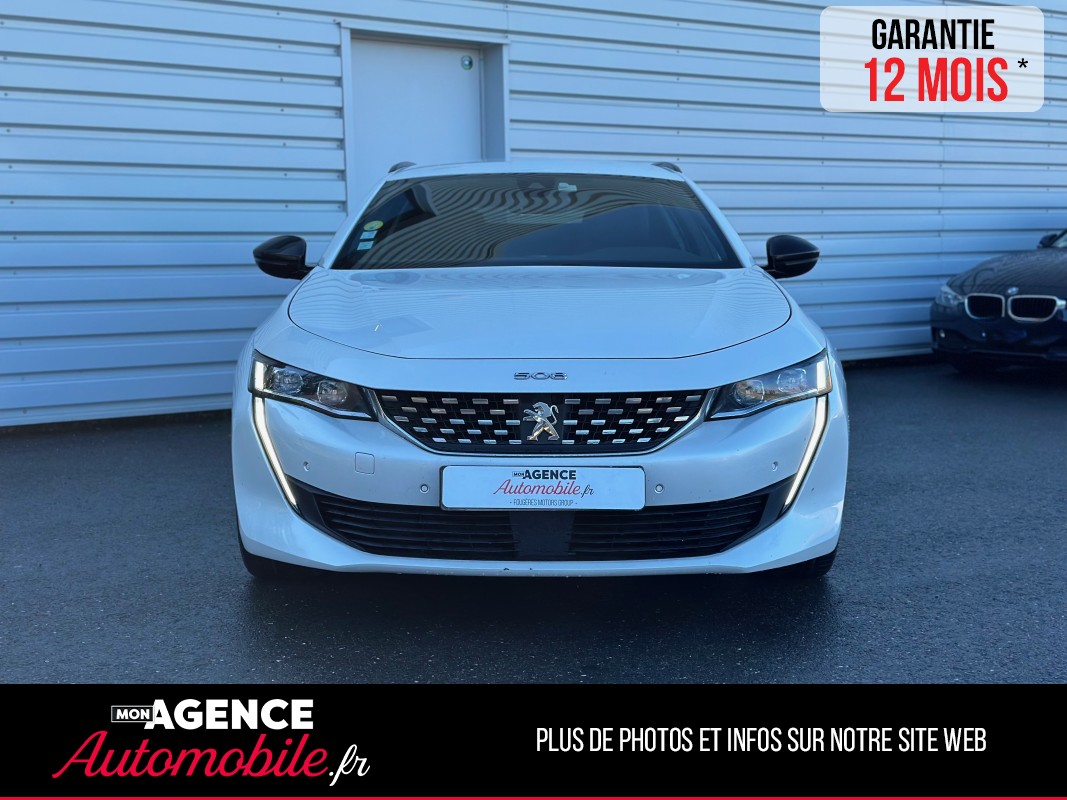 Peugeot 508 SW GT-Line 2.0 BLUE HDI 160 Ch  EAT 8 *Sono FOCAL*Entretien Constructeur OK*Attelage Amovible / GARANTIE 12 MOIS