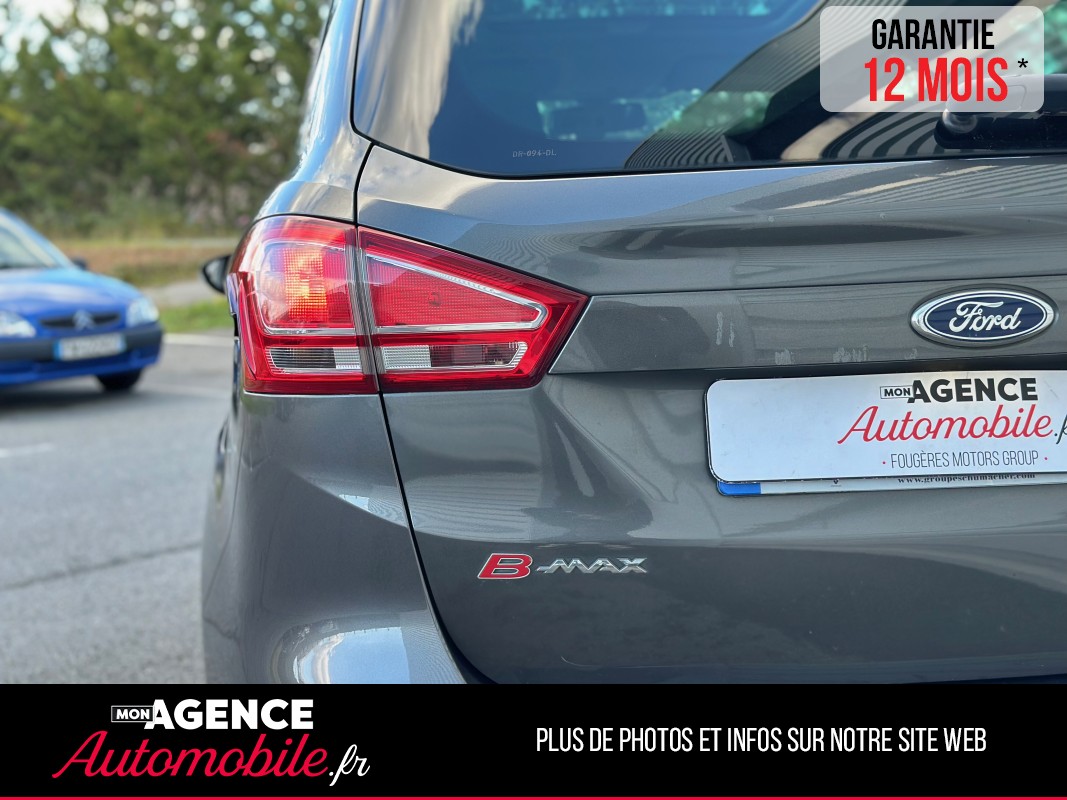 Ford B-MAX TITANIUM 1.6 105 Ch *Boite Auto*Caméra De Recul / GARANTIE 12 MOIS