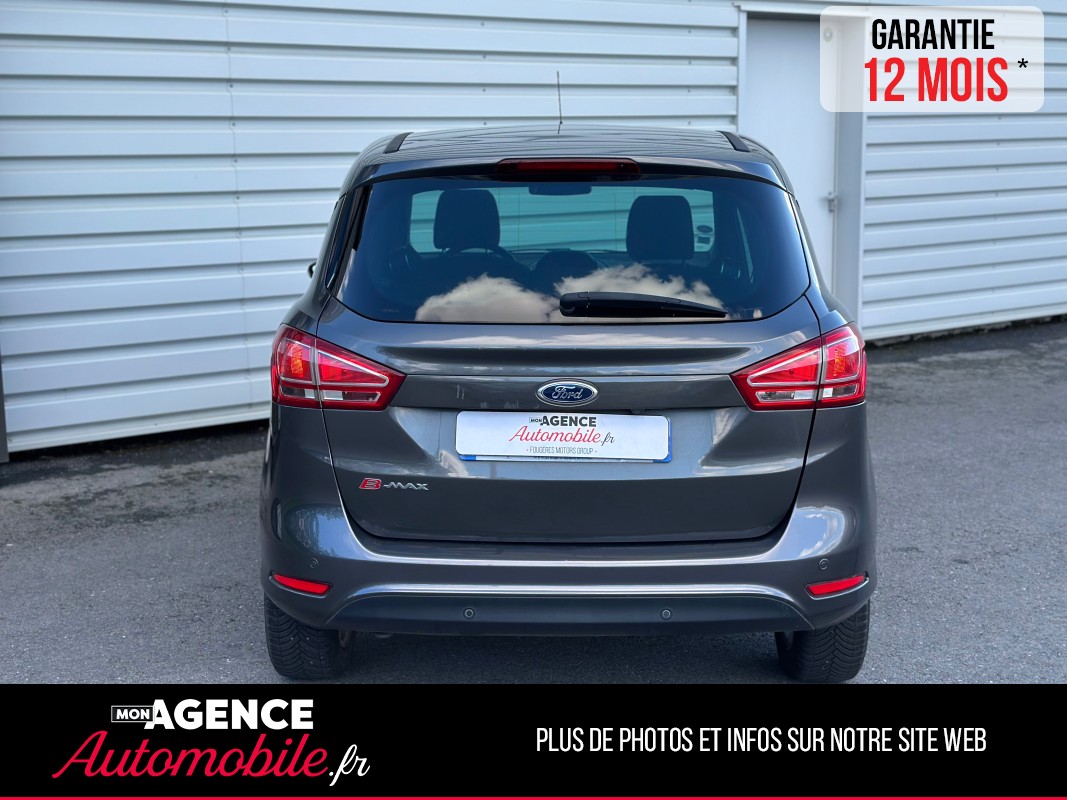 Ford B-MAX TITANIUM 1.6 105 Ch *Boite Auto*Caméra De Recul / GARANTIE 12 MOIS