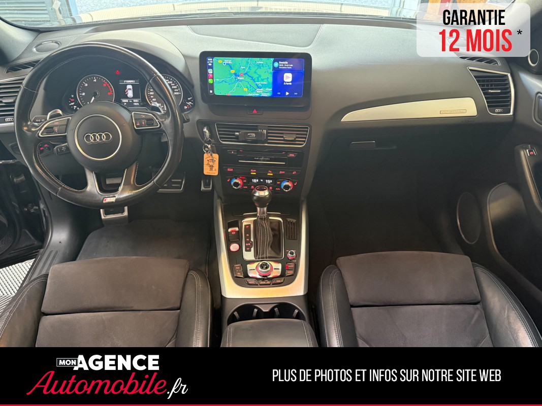 Audi SQ5 3.0 TDI V6 310 S-LINE TOIT OUVRANT / BO / SUIVI COMPLETS
