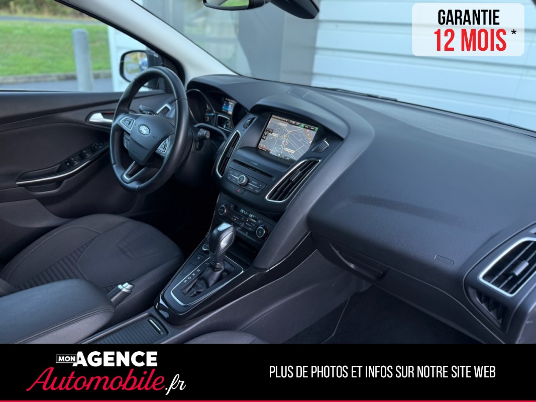 Ford FOCUS SW 1.5 ECOBOOST 150ch TITANIUM *BOITE AUTO*KIT DISTRIBUTION 2026*CAMERA*FEUX AUTO* / GARANTIE 12 MOIS