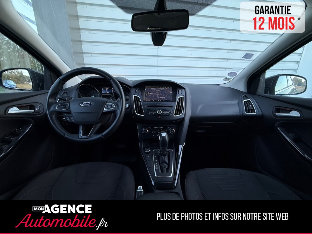Ford FOCUS SW 1.5 ECOBOOST 150ch TITANIUM *BOITE AUTO*KIT DISTRIBUTION 2026*CAMERA*FEUX AUTO* / GARANTIE 12 MOIS