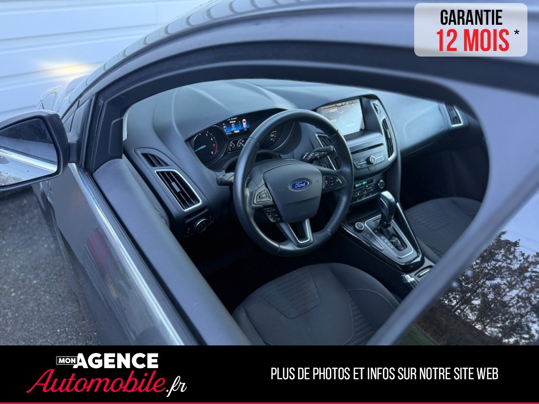 Ford FOCUS SW 1.5 ECOBOOST 150ch TITANIUM *BOITE AUTO*KIT DISTRIBUTION 2026*CAMERA*FEUX AUTO* / GARANTIE 12 MOIS