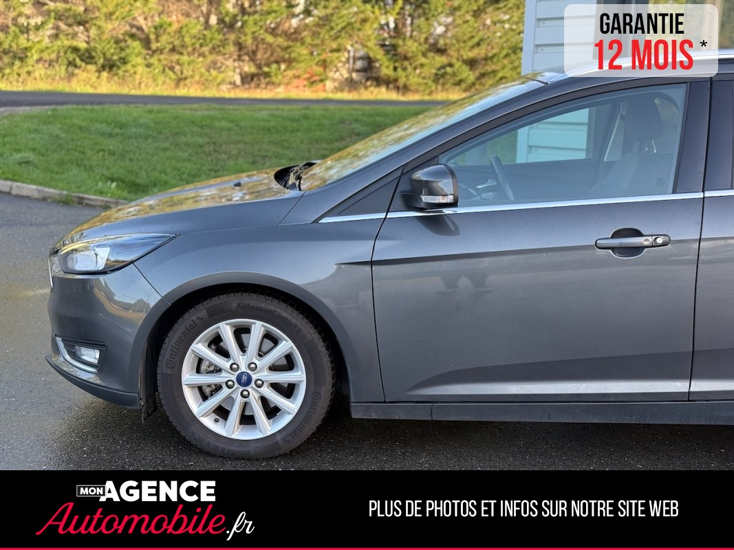 Ford FOCUS SW 1.5 ECOBOOST 150ch TITANIUM *BOITE AUTO*KIT DISTRIBUTION 2026*CAMERA*FEUX AUTO* / GARANTIE 12 MOIS