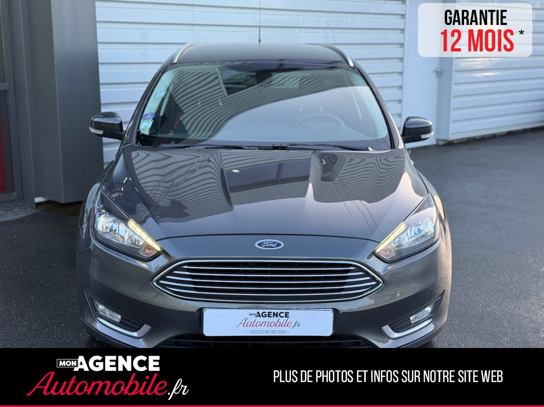 Ford FOCUS SW 1.5 ECOBOOST 150ch TITANIUM *BOITE AUTO*KIT DISTRIBUTION 2026*CAMERA*FEUX AUTO* / GARANTIE 12 MOIS