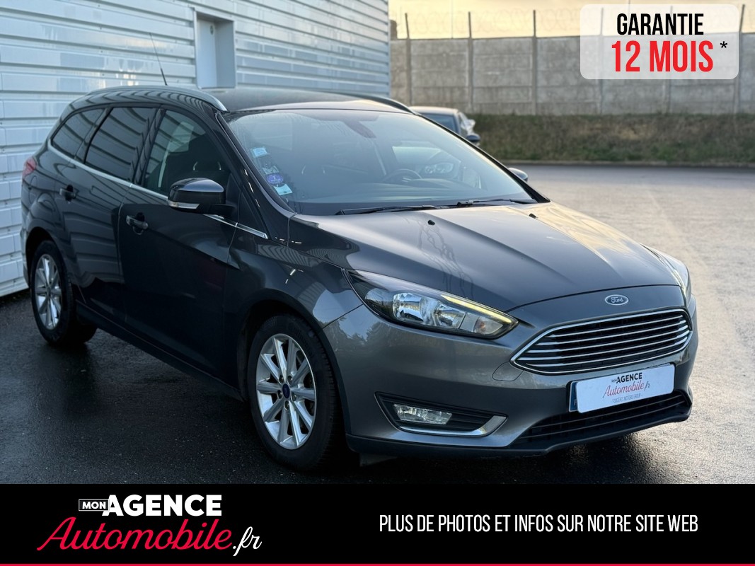 Ford FOCUS SW 1.5 ECOBOOST 150ch TITANIUM *BOITE AUTO*KIT DISTRIBUTION 2026*CAMERA*FEUX AUTO* / GARANTIE 12 MOIS