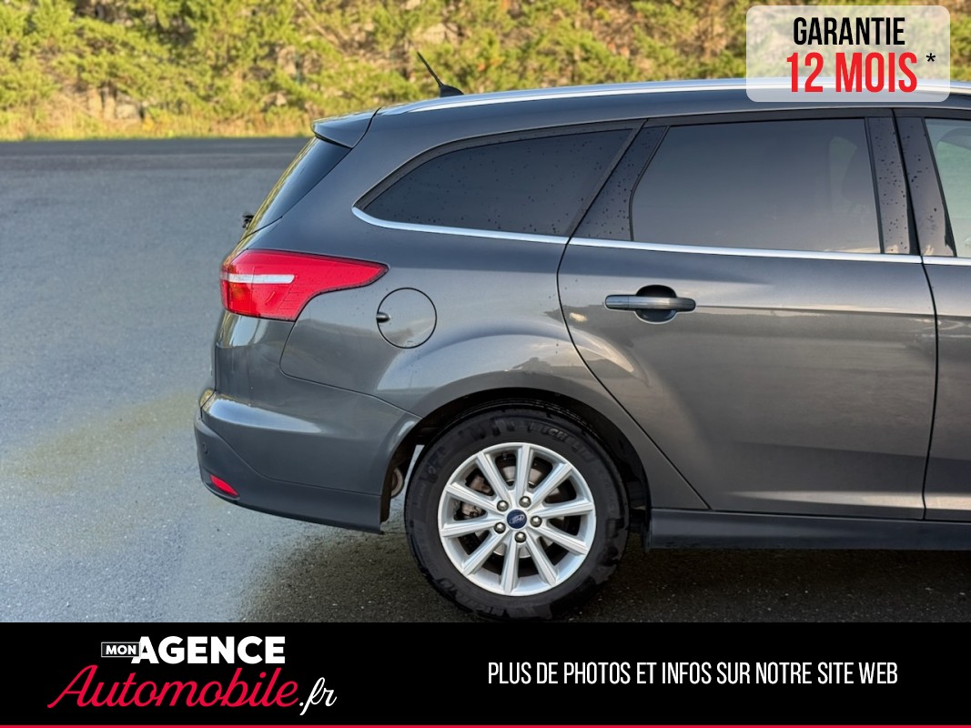 Ford FOCUS SW 1.5 ECOBOOST 150ch TITANIUM *BOITE AUTO*KIT DISTRIBUTION 2026*CAMERA*FEUX AUTO* / GARANTIE 12 MOIS
