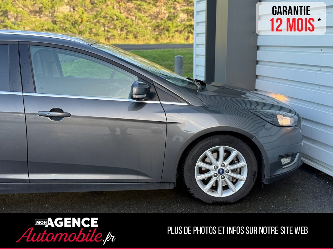 Ford FOCUS SW 1.5 ECOBOOST 150ch TITANIUM *BOITE AUTO*KIT DISTRIBUTION 2026*CAMERA*FEUX AUTO* / GARANTIE 12 MOIS