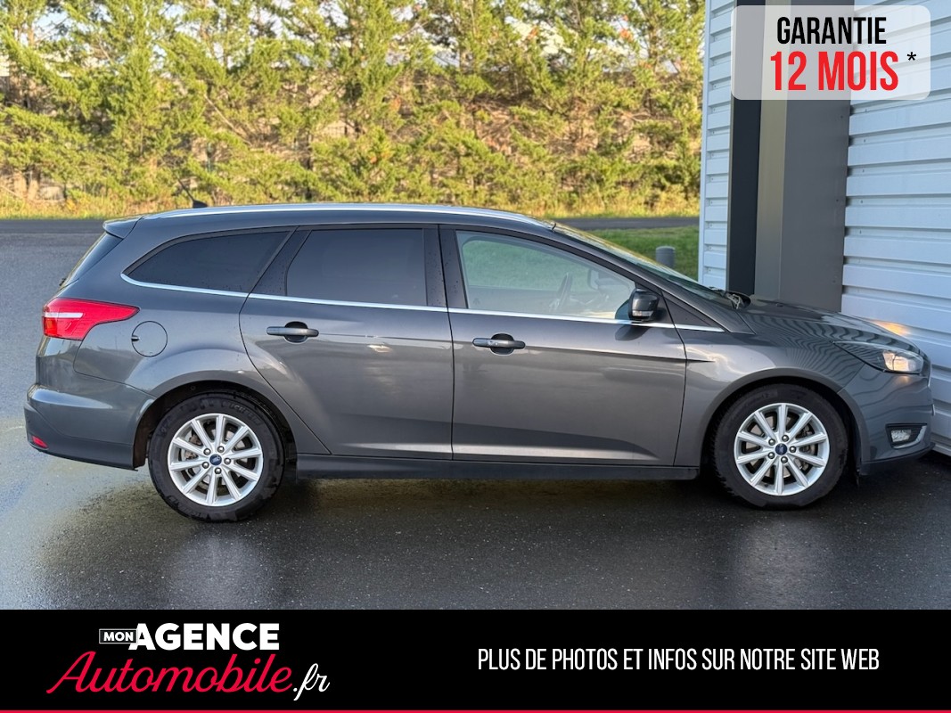 Ford FOCUS SW 1.5 ECOBOOST 150ch TITANIUM *BOITE AUTO*KIT DISTRIBUTION 2026*CAMERA*FEUX AUTO* / GARANTIE 12 MOIS
